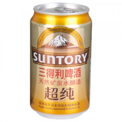 三得利(SUNTORY)啤酒 超纯拉罐330ml/罐
